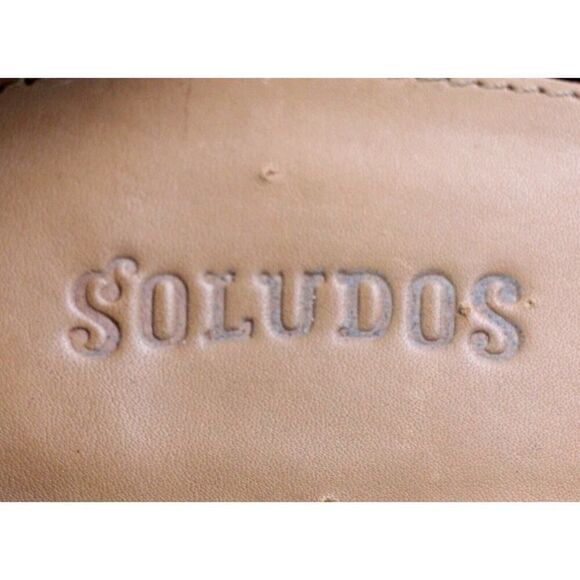 Soludos BURGUNDY DARK RED VELOUR HIGH HEEL ALMOND TOE SLINGBACK SHOES Sz 9/39.5 - Picture 7 of 12